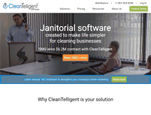Tablet Screenshot of cleantelligent.com